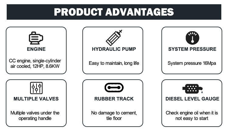 0.8 Ton Mini Excavator