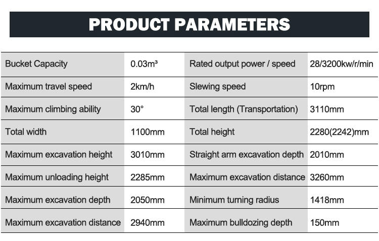 1.8 Ton Mini Excavator